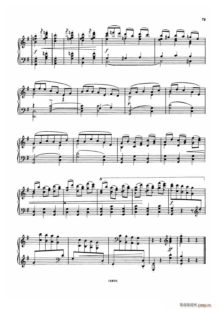 Cui Op40 Nine Pieces 二(钢琴谱)3