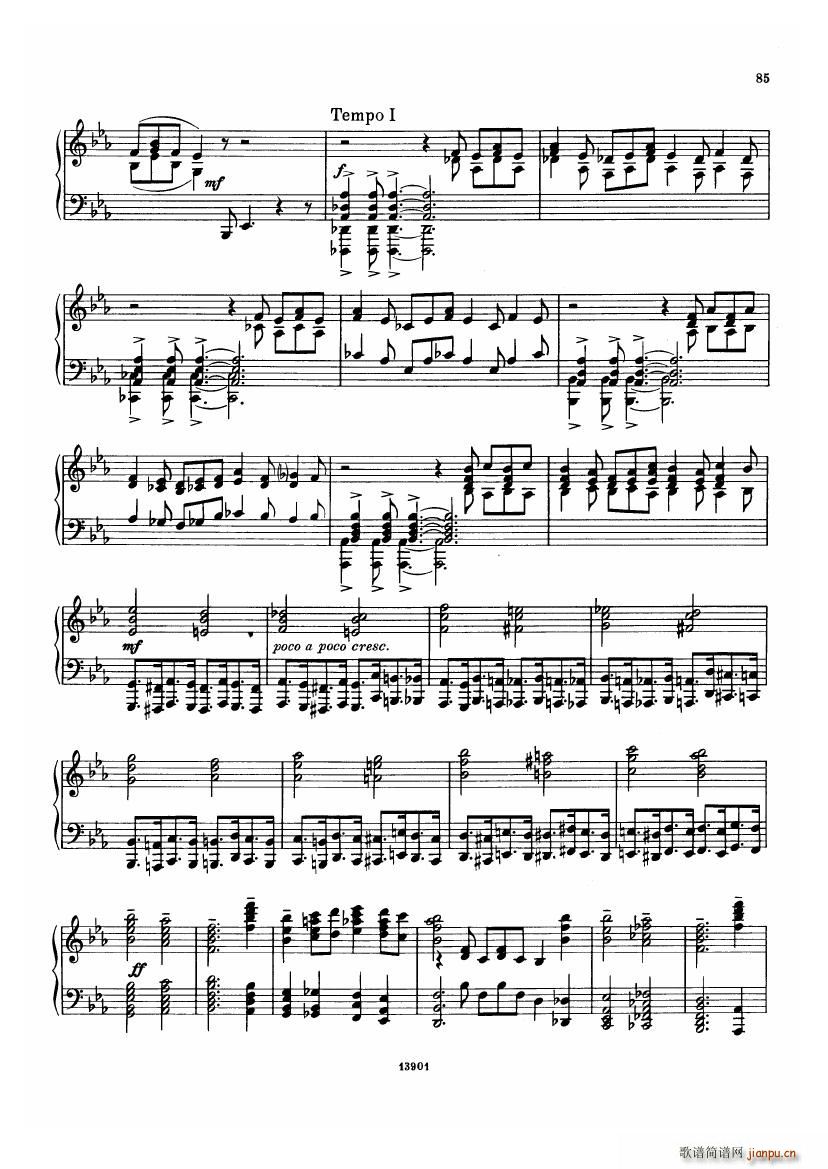 Cui Op40 Nine Pieces 二(钢琴谱)9