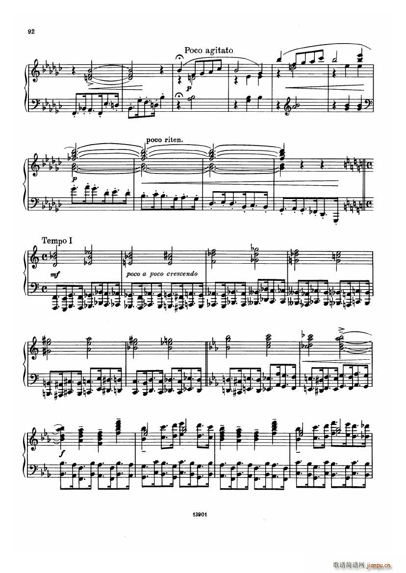 Cui Op40 Nine Pieces 二(钢琴谱)16