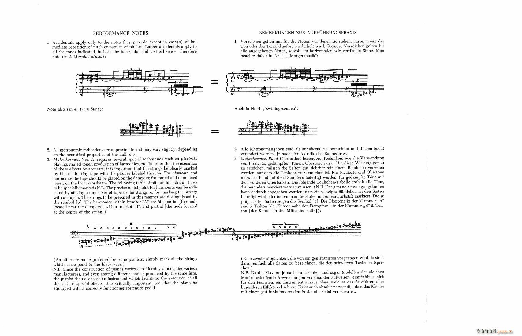 Crumb Makrokosmos Volume 2(钢琴谱)5