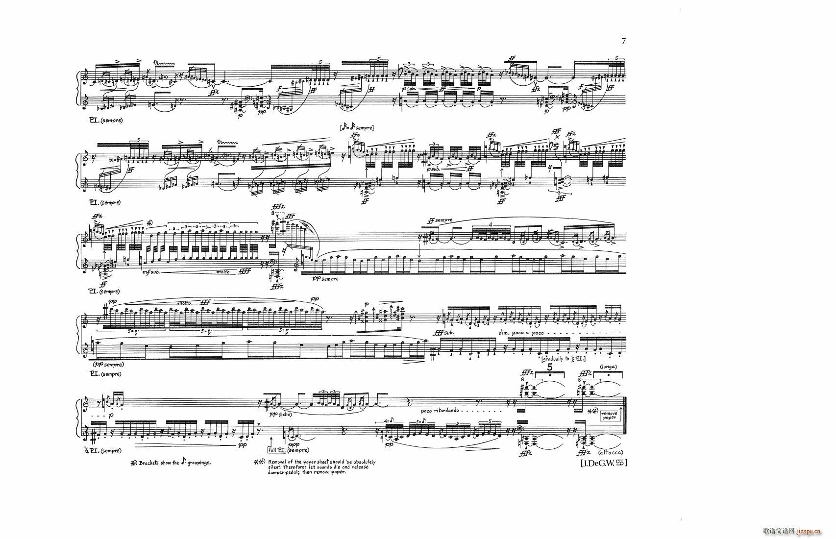 Crumb Makrokosmos Volume 2(钢琴谱)9