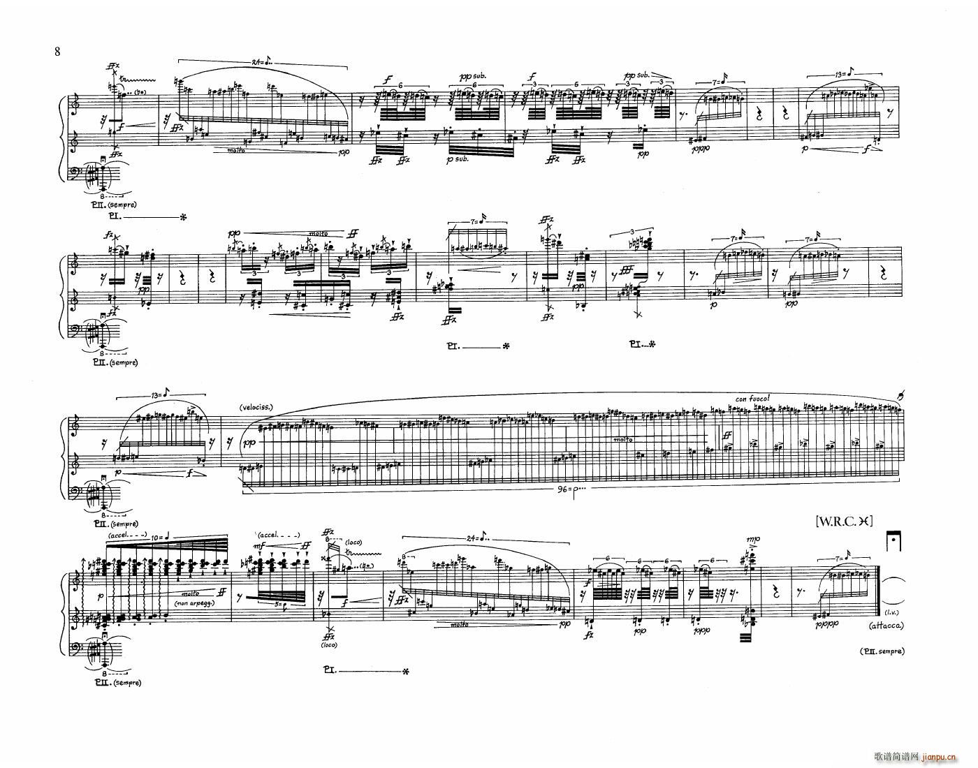 Crumb Makrokosmos Volume 1(钢琴谱)6