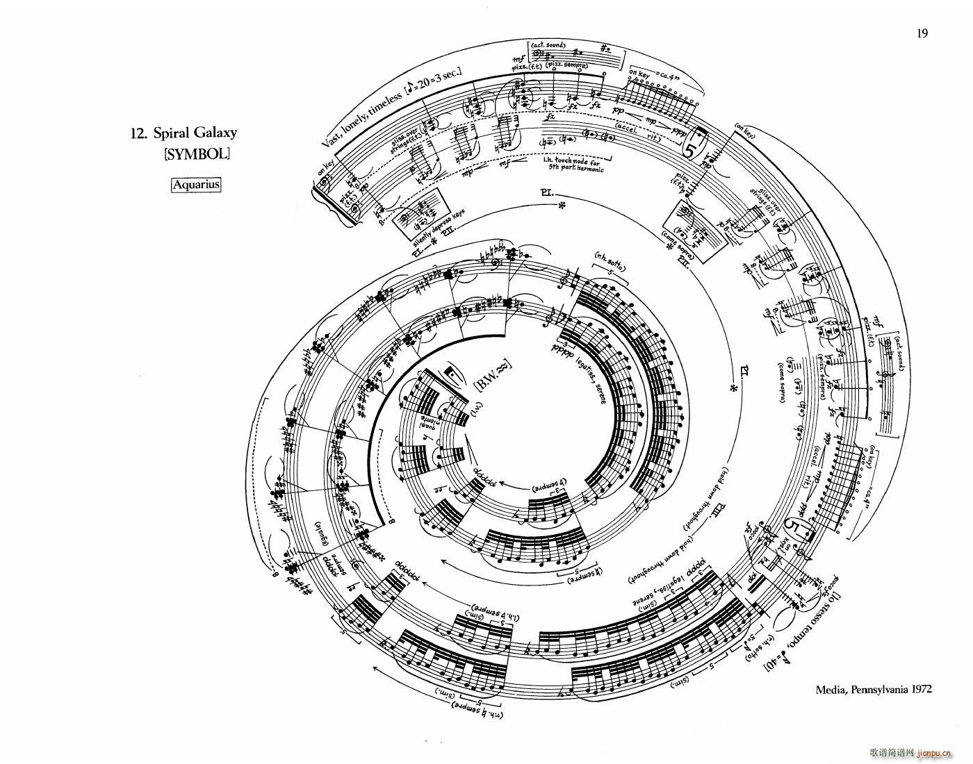 Crumb Makrokosmos Volume 1(钢琴谱)8