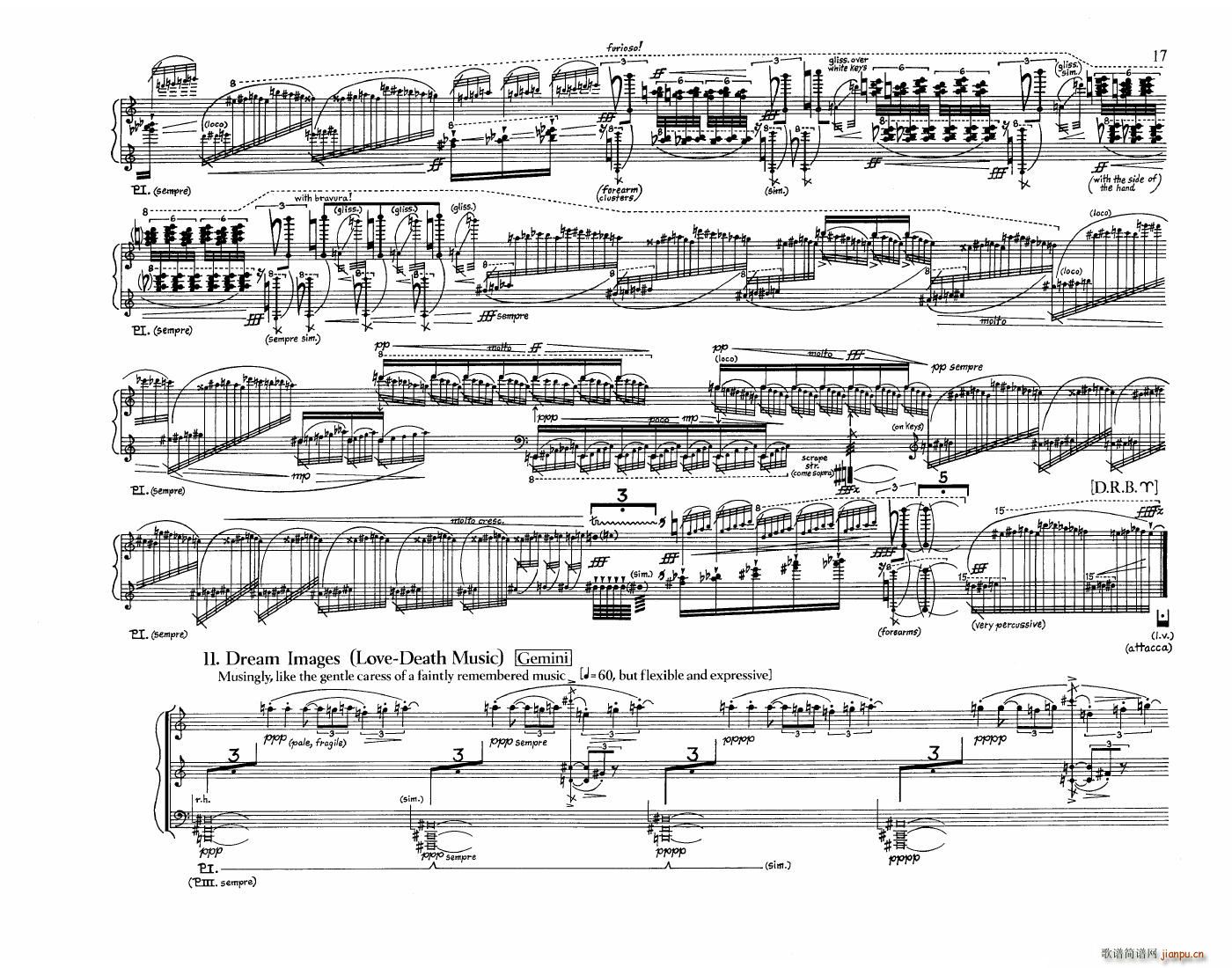 Crumb Makrokosmos Volume 1(钢琴谱)15