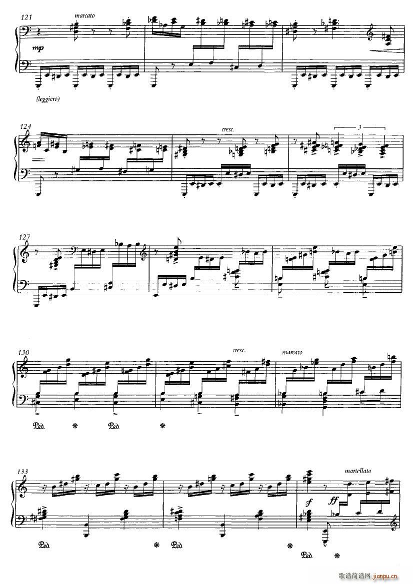 Bowen Toccata Op 155(钢琴谱)11