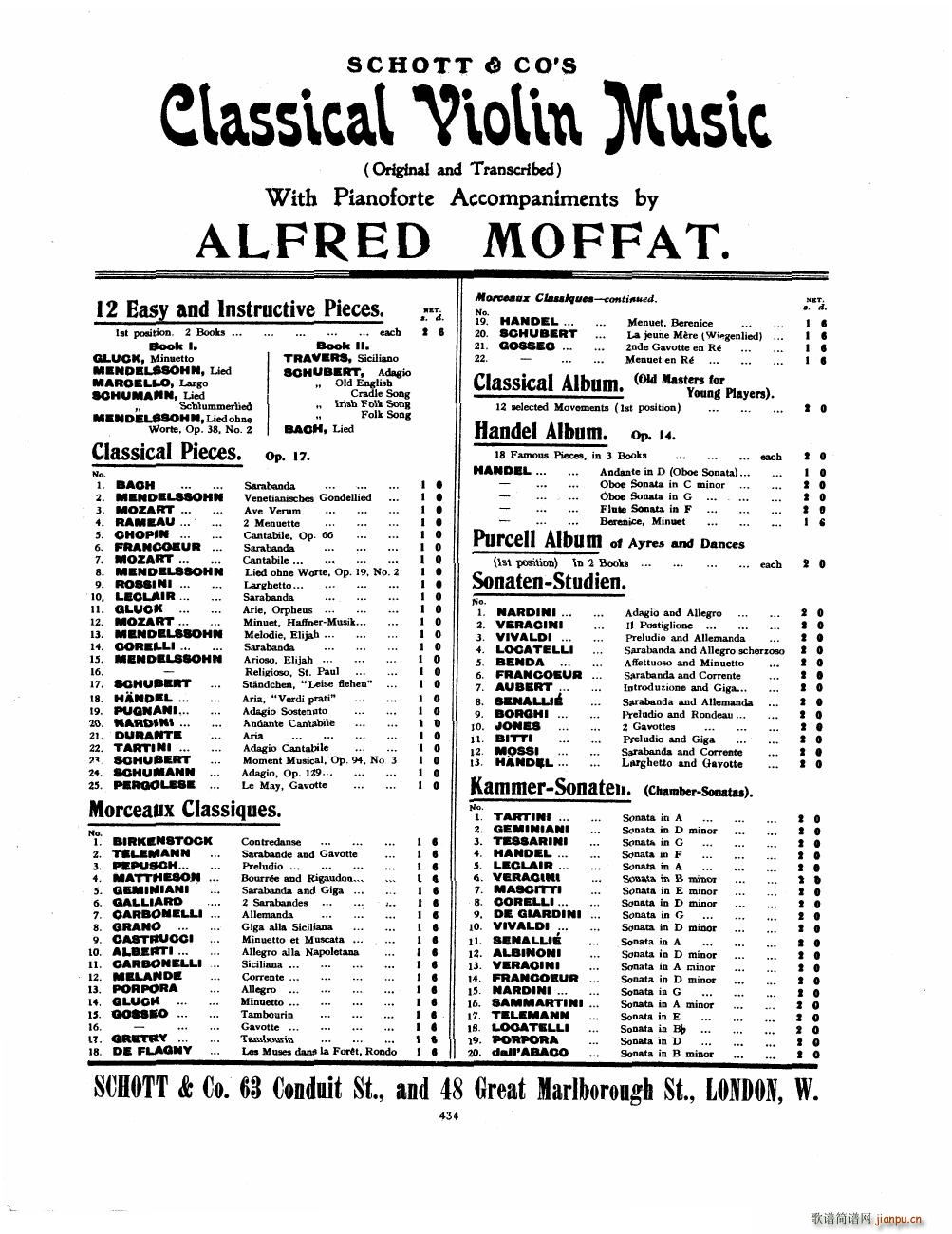 Bowen Suite for violin and piano violin part(钢琴谱)26