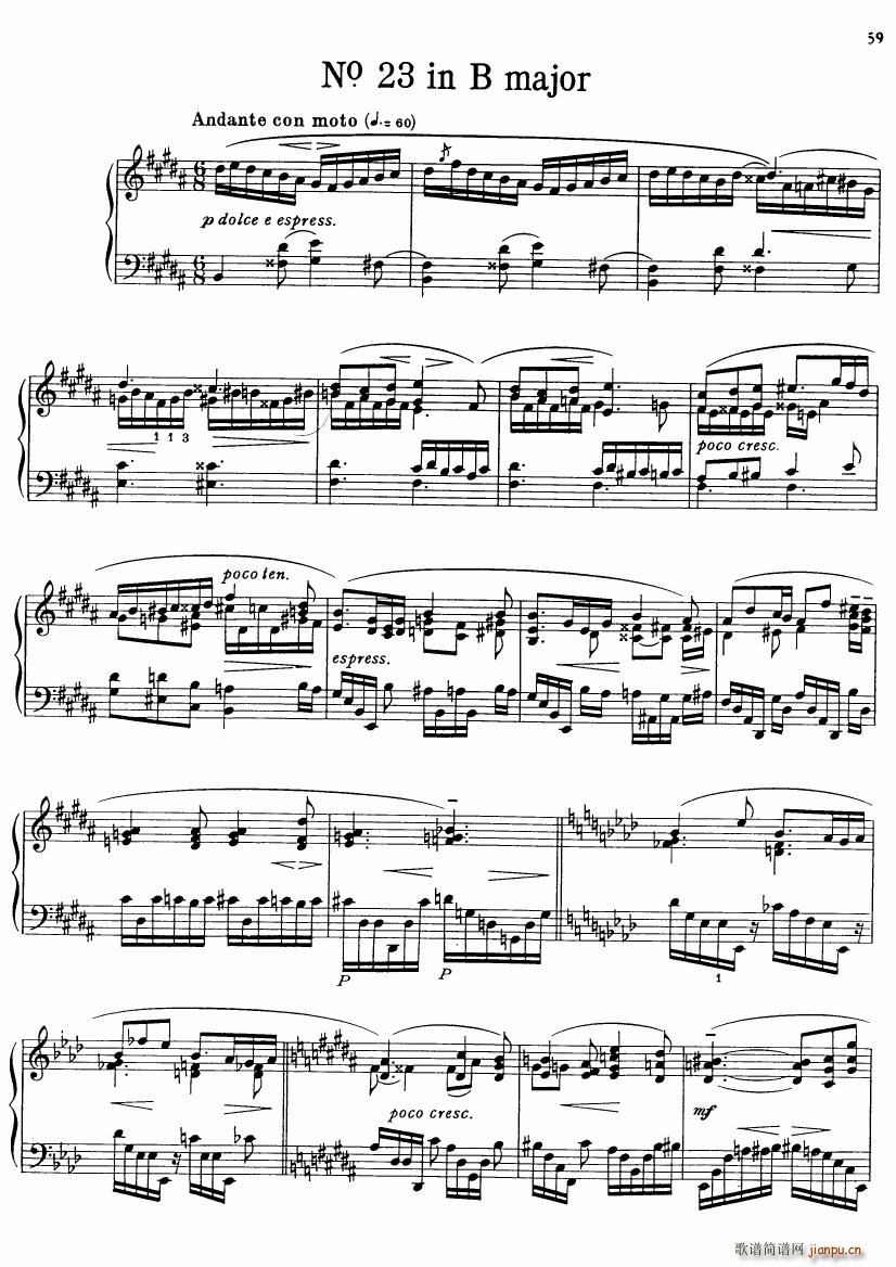 Bowen Op102 24 Preludes 19 24(钢琴谱)11