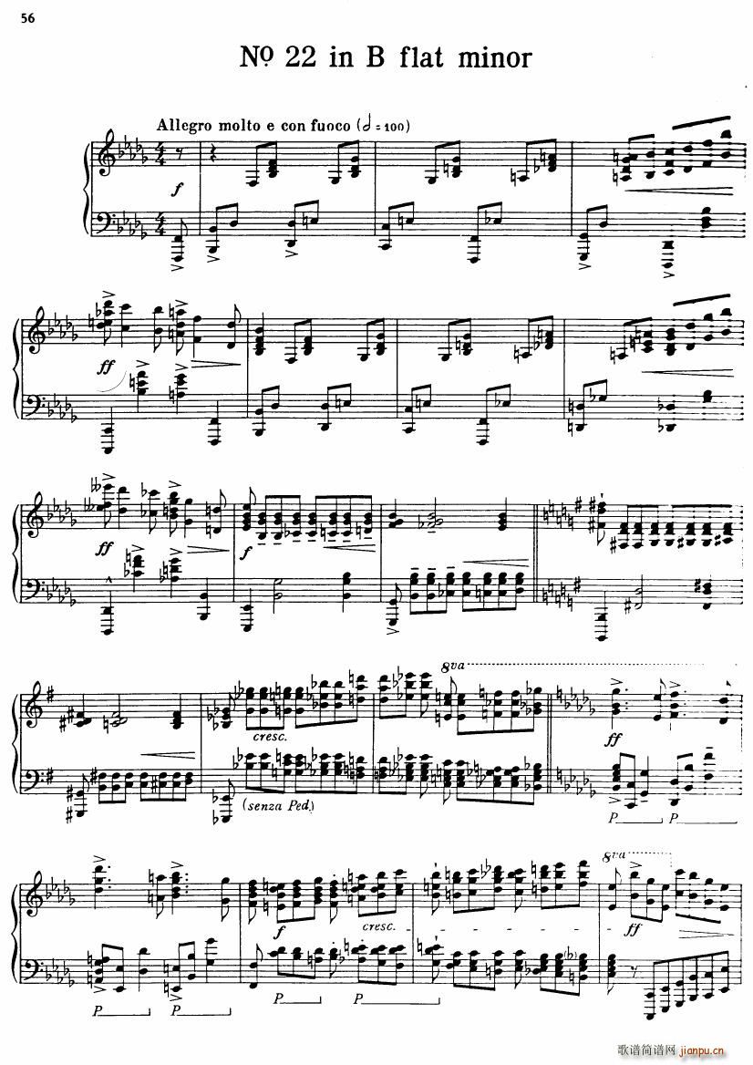 Bowen Op102 24 Preludes 19 24(钢琴谱)8