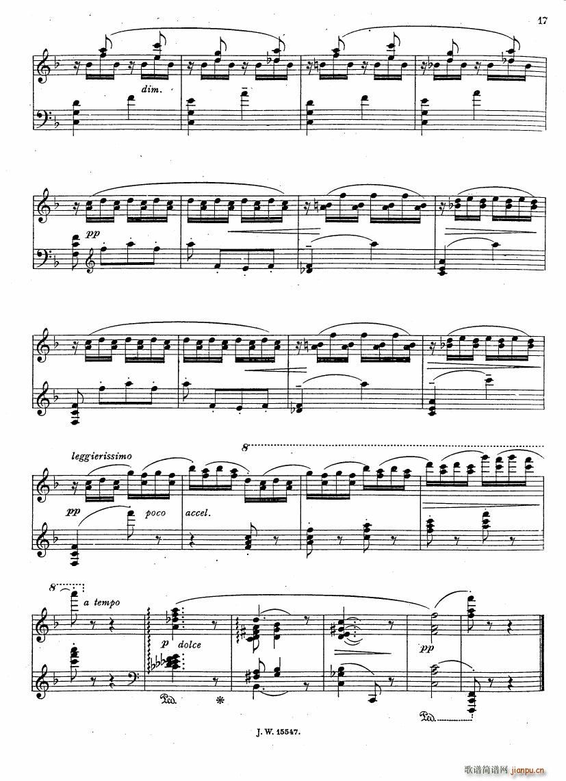 Bowen Op39 Moto perpetuo(钢琴谱)8