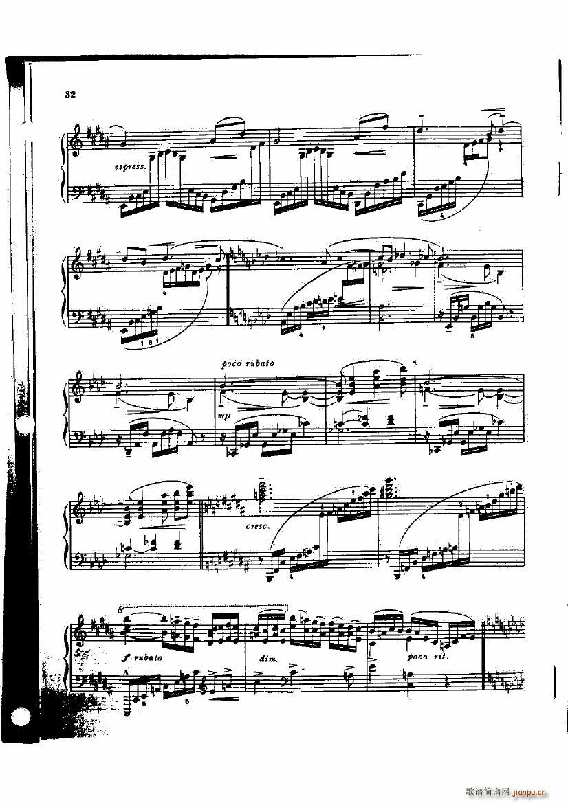 Bowen Op 72 Piano Sonata No 5 in F(钢琴谱)31