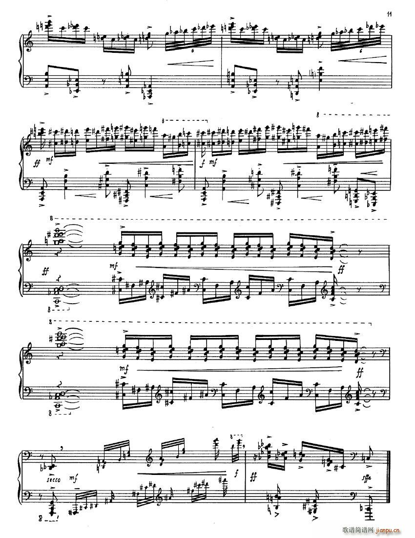 Boutry Toccata(钢琴谱)11