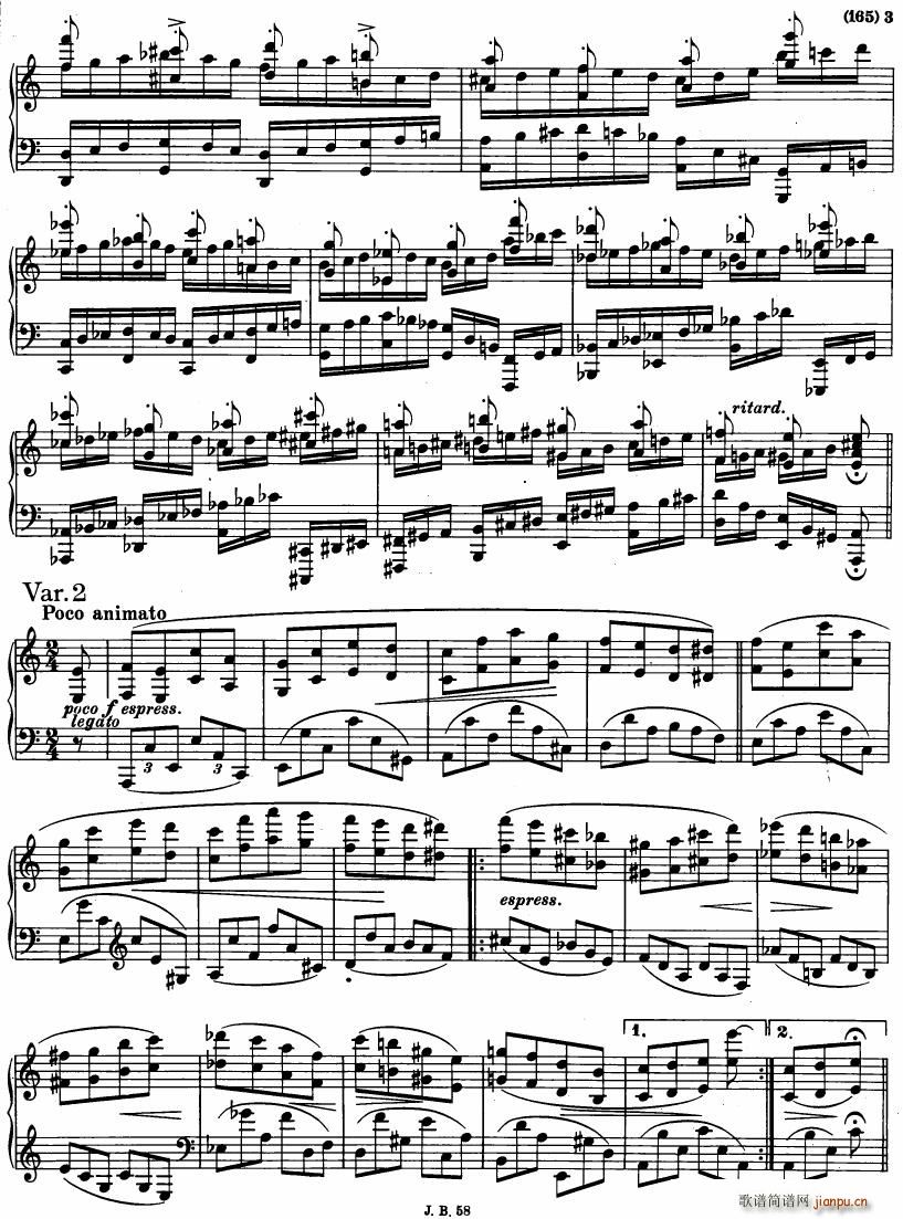 Paganini Vars 2(钢琴谱)3