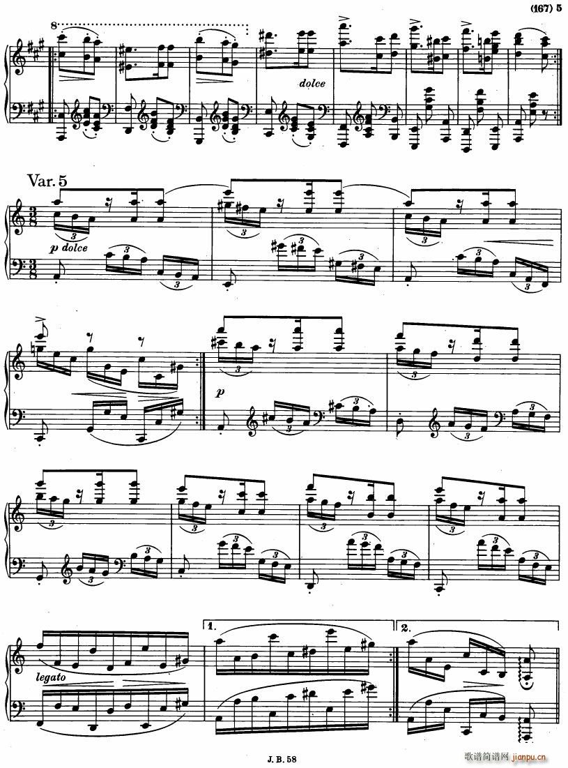 Paganini Vars 2(钢琴谱)5