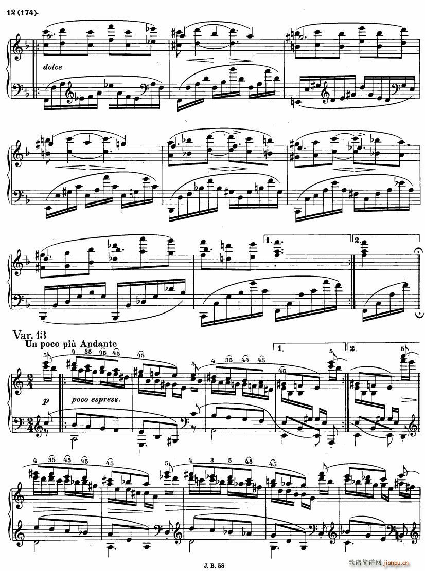 Paganini Vars 2(钢琴谱)12