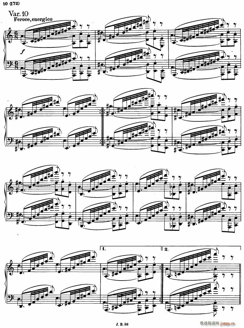 Paganini Vars 2(钢琴谱)10