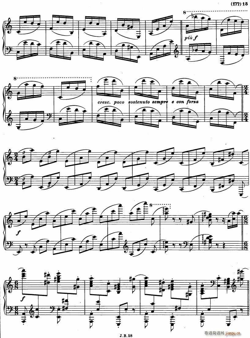 Paganini Vars 2(钢琴谱)15