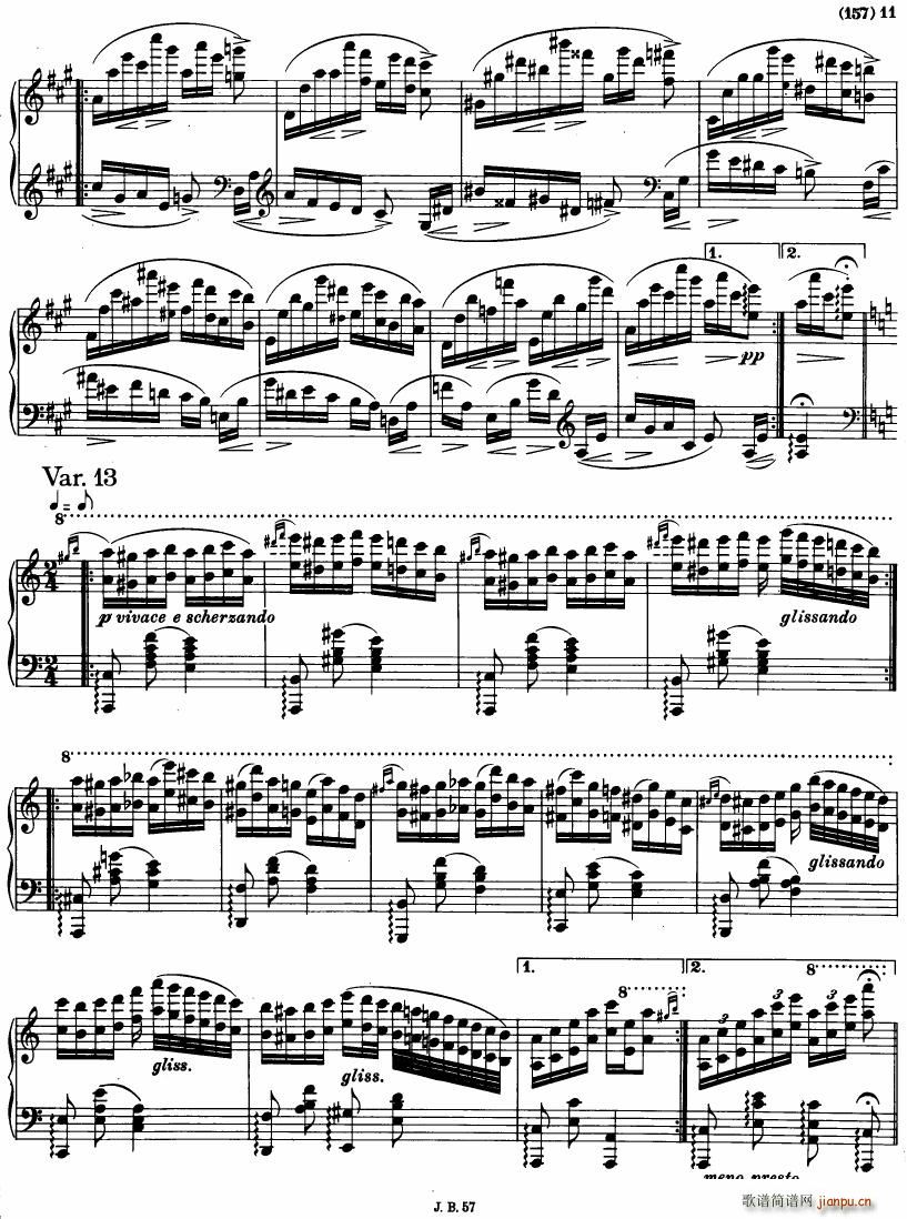 Paganini Vars 1(钢琴谱)11