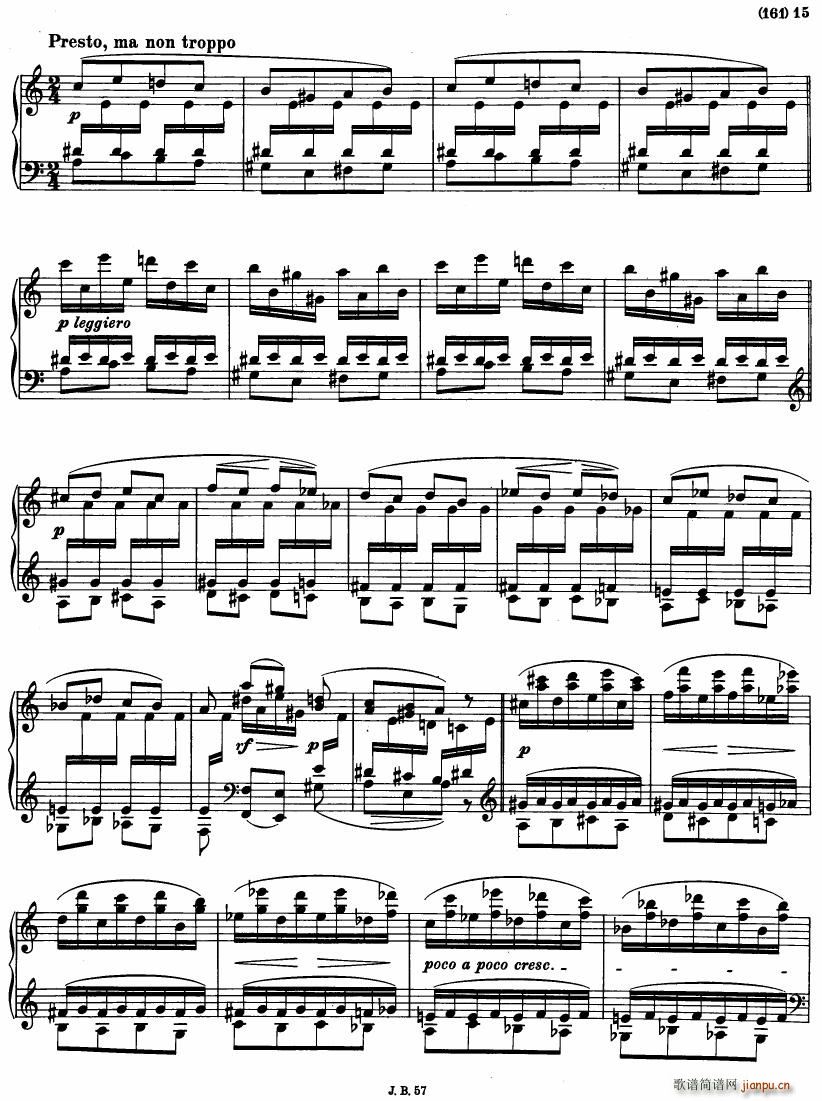 Paganini Vars 1(钢琴谱)15