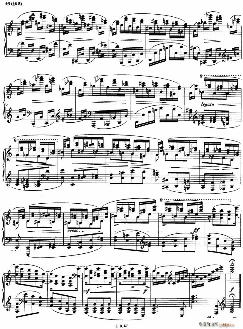 Paganini Vars 1(钢琴谱)16