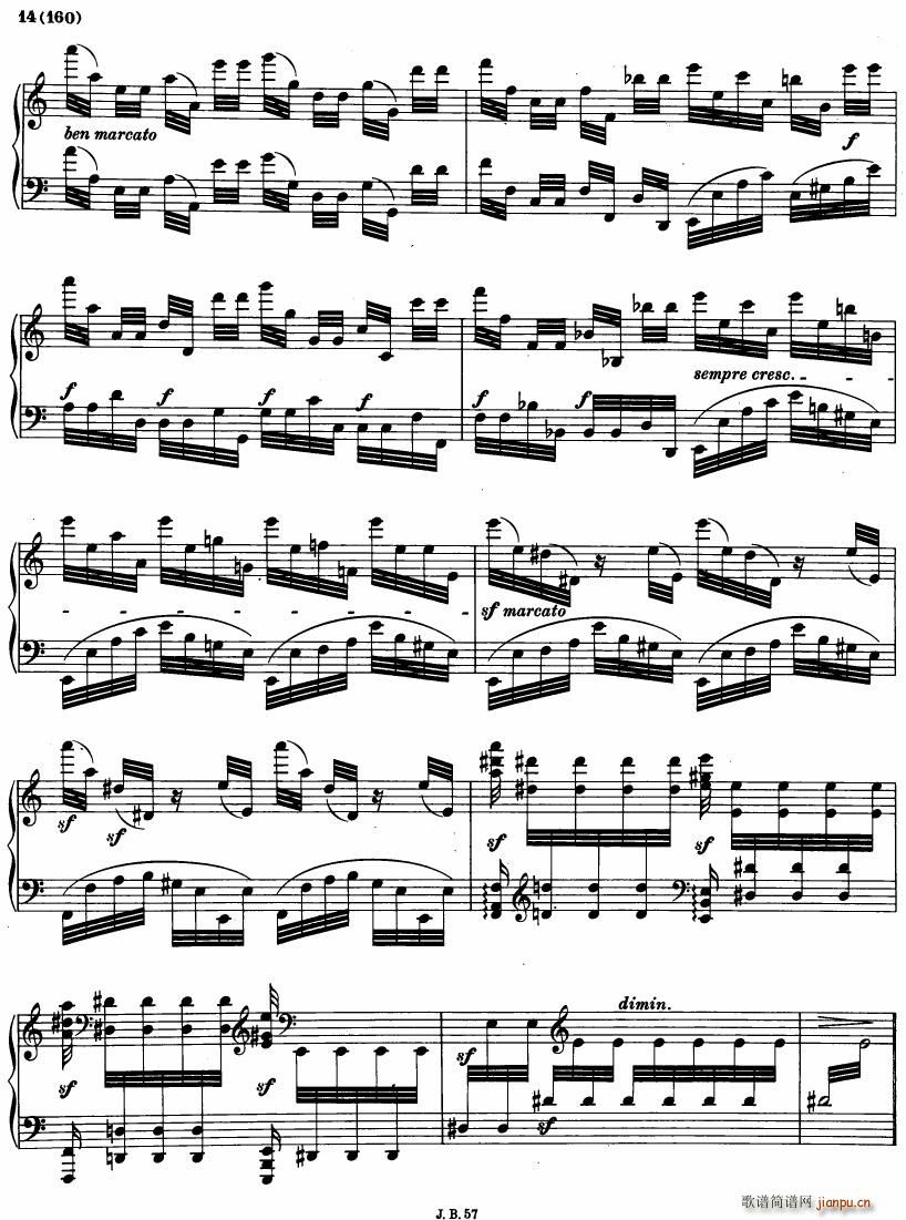 Paganini Vars 1(钢琴谱)14