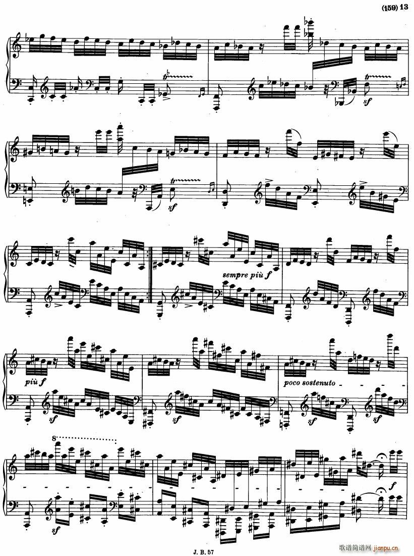 Paganini Vars 1(钢琴谱)13