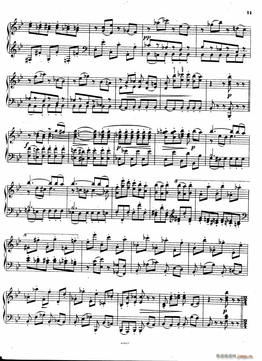 Brahms Stark Haydn Variations pno solo(钢琴谱)10