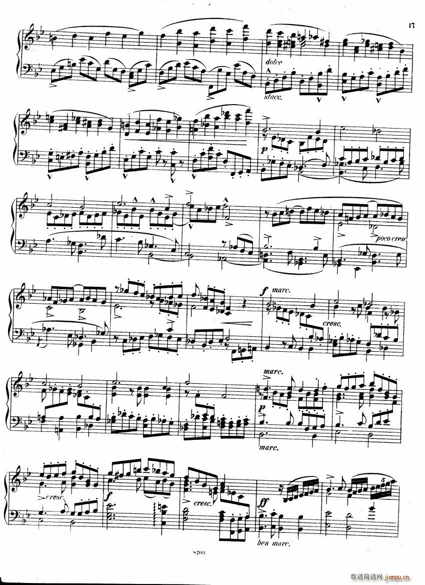 Brahms Stark Haydn Variations pno solo(钢琴谱)16