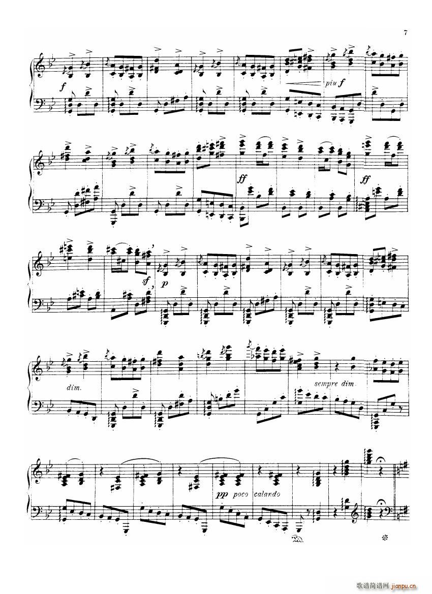 BRAHMS DOHNANYI Rondo alla zingarese(钢琴谱)6