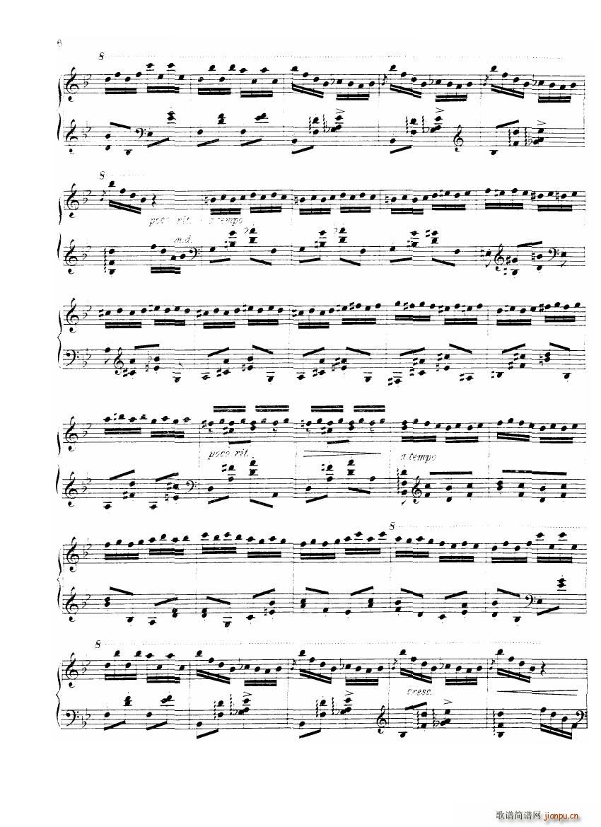 BRAHMS DOHNANYI Rondo alla zingarese(钢琴谱)5