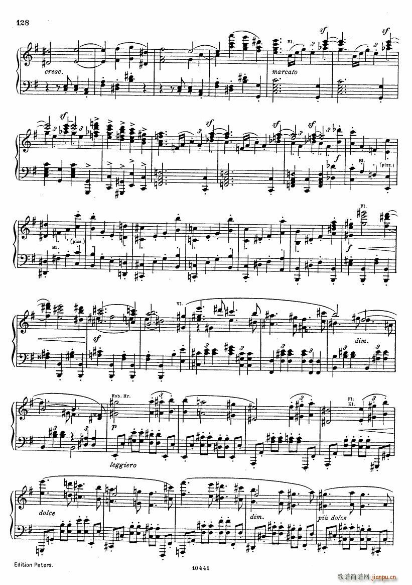 Brahms op 98 Singer Symphonie Nr 4(钢琴谱)10