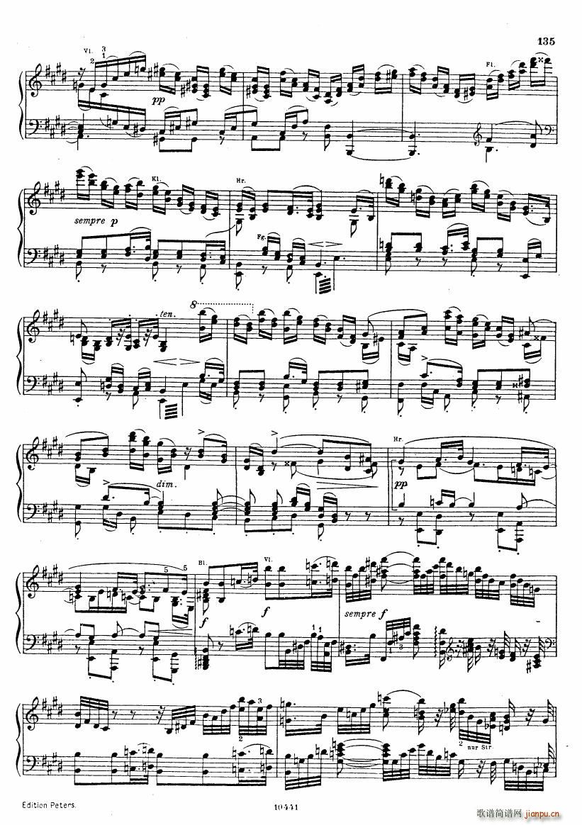 Brahms op 98 Singer Symphonie Nr 4(钢琴谱)17