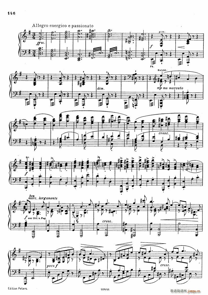 Brahms op 98 Singer Symphonie Nr 4(钢琴谱)28