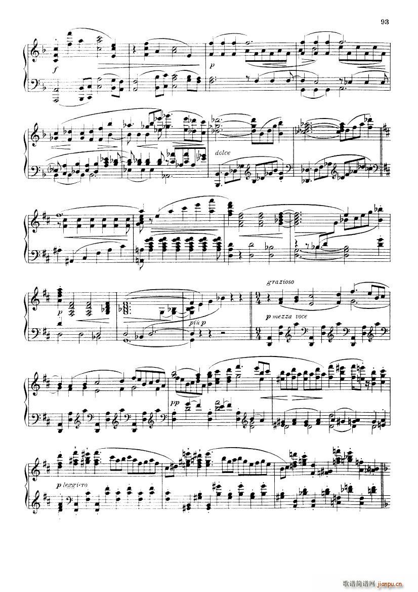 Brahms op 90 Singer Symphonie Nr 3 F Dur(钢琴谱)8