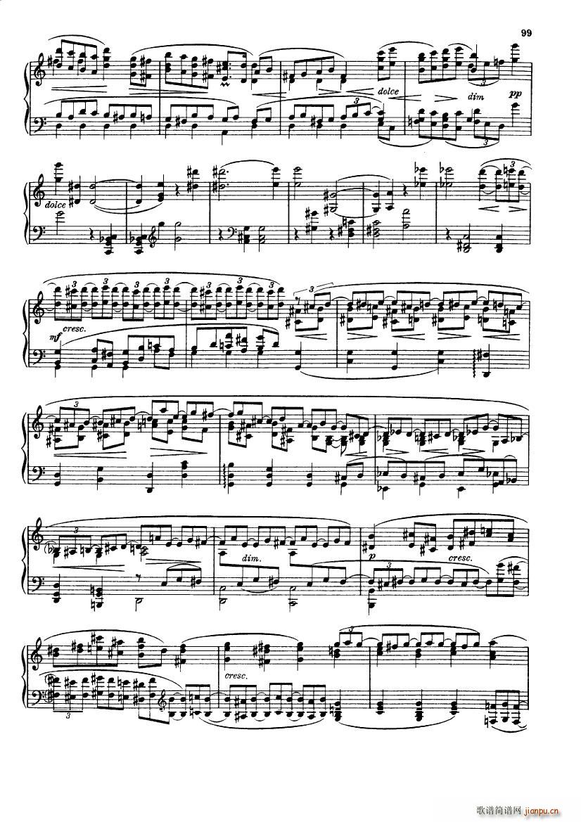 Brahms op 90 Singer Symphonie Nr 3 F Dur(钢琴谱)14