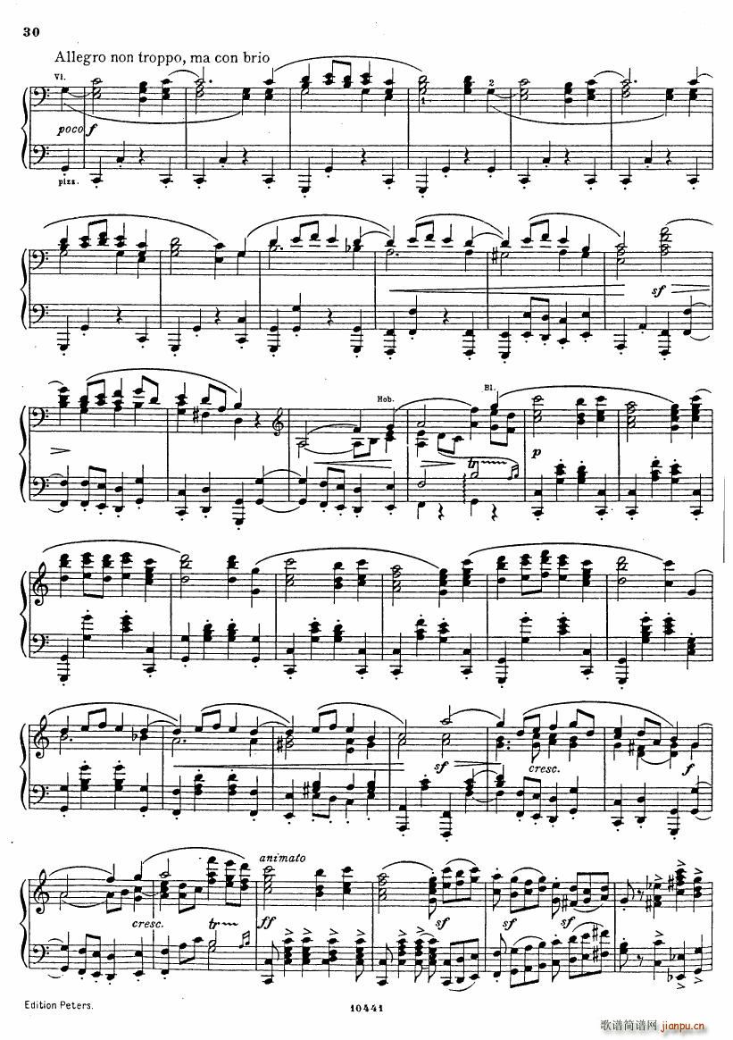 Brahms op 68 Singer Symphonie Nr 1(钢琴谱)29