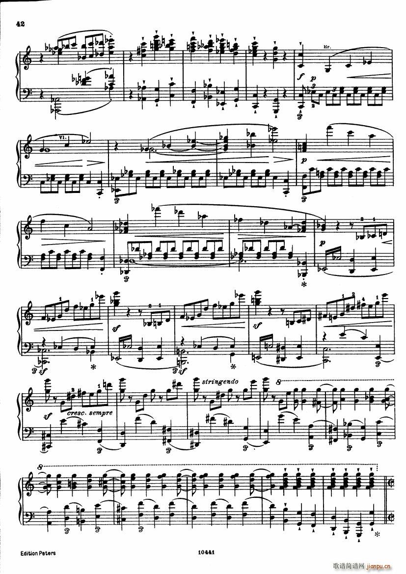 Brahms op 68 Singer Symphonie Nr 1(钢琴谱)41