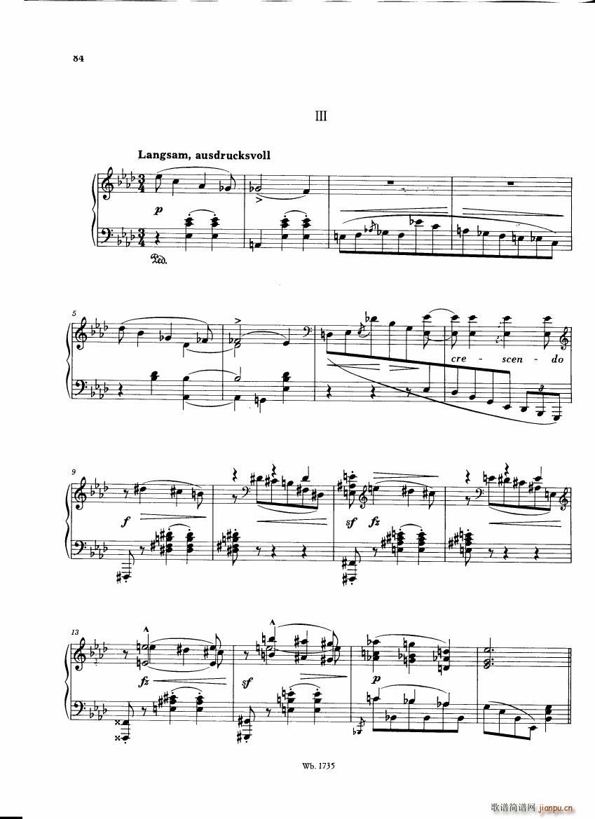 Brahms and his friends Anthology 3(钢琴谱)16