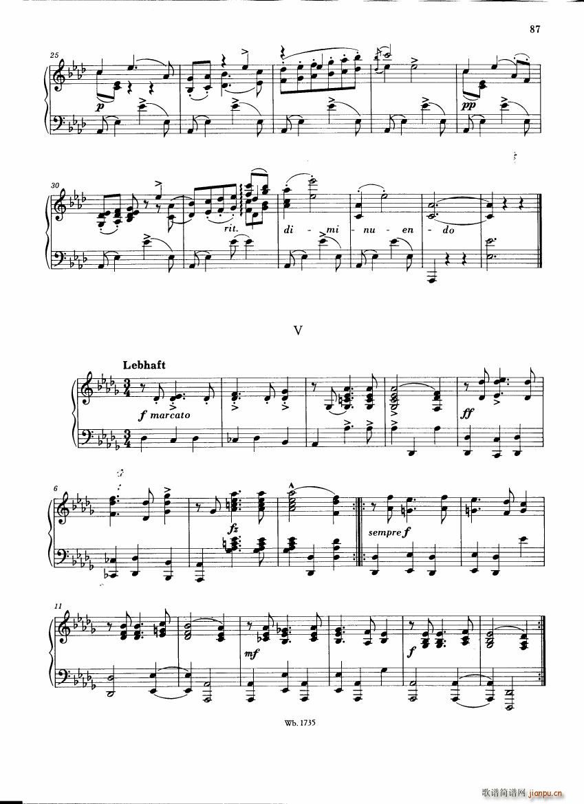 Brahms and his friends Anthology 3(钢琴谱)19