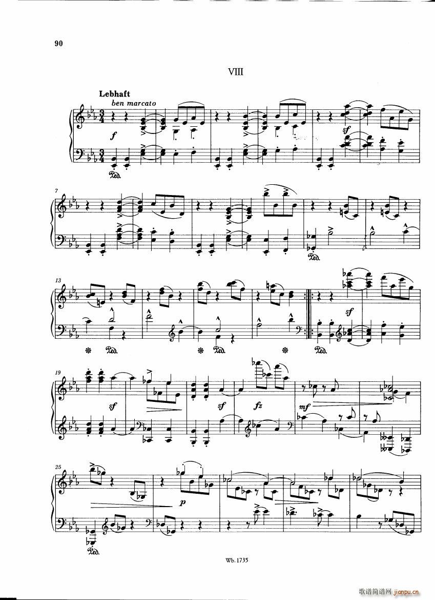 Brahms and his friends Anthology 3(钢琴谱)22