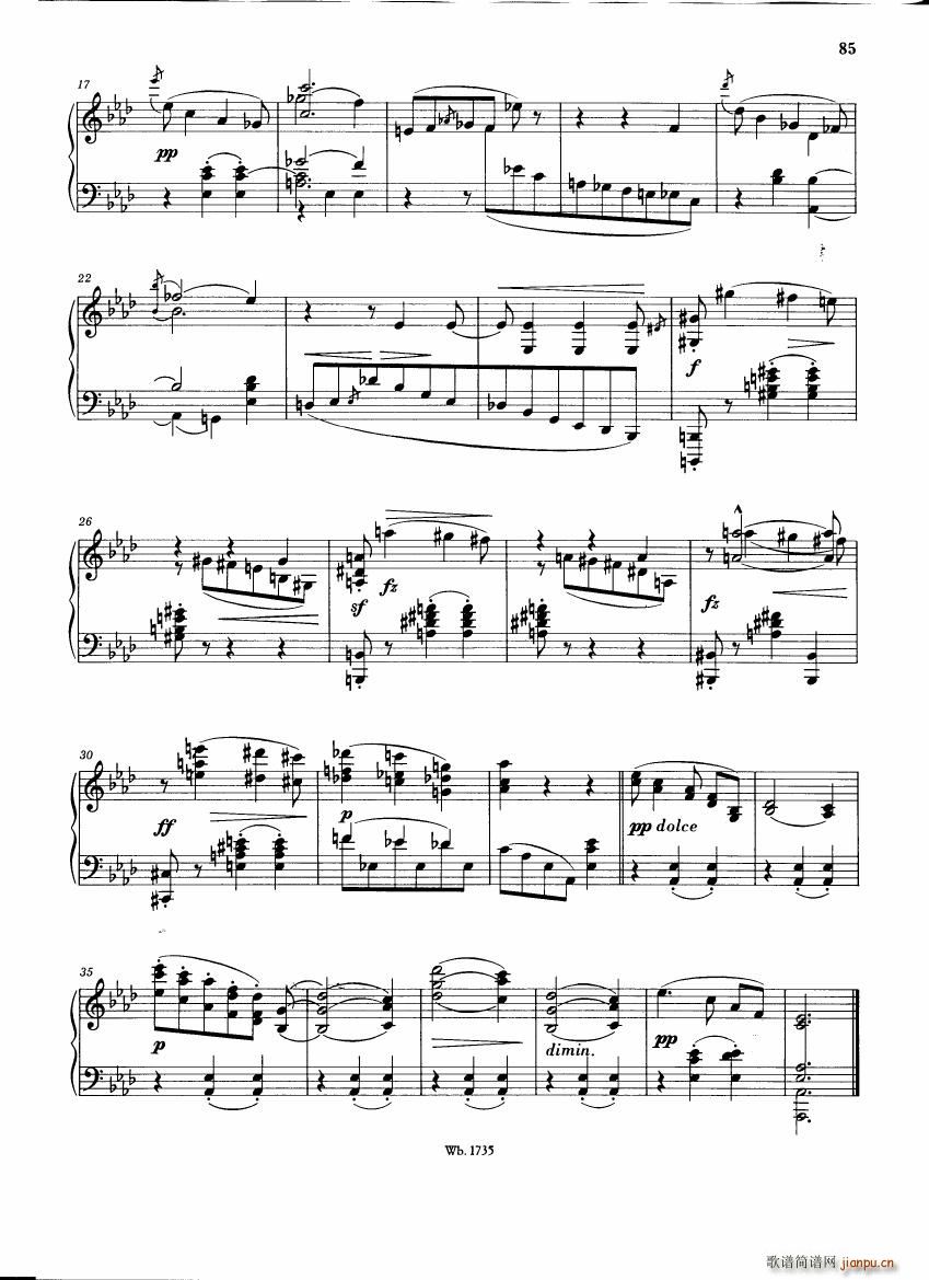 Brahms and his friends Anthology 3(钢琴谱)17