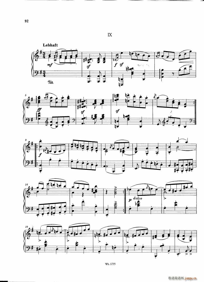 Brahms and his friends Anthology 3(钢琴谱)24