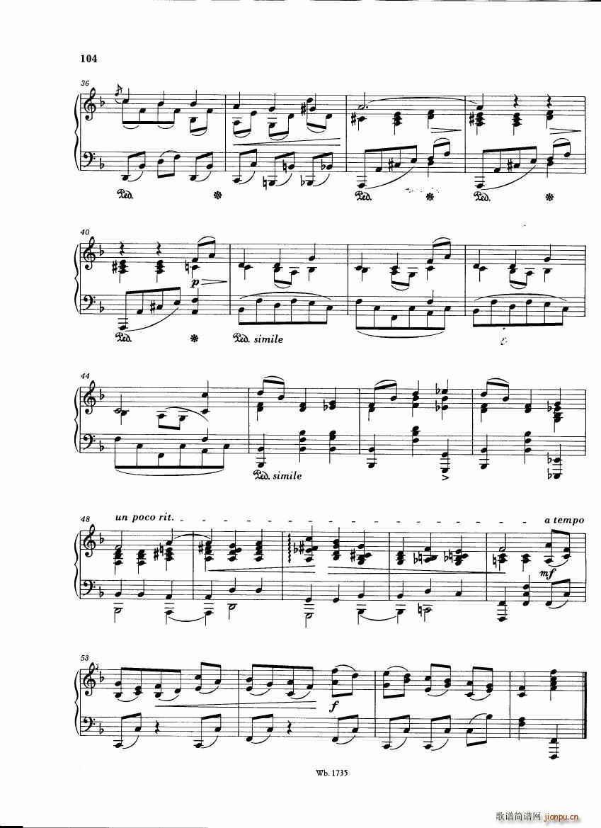 Brahms and his friends Anthology 3(钢琴谱)36