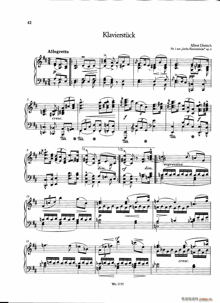 Brahms and his friends Anthology 2(钢琴谱)9