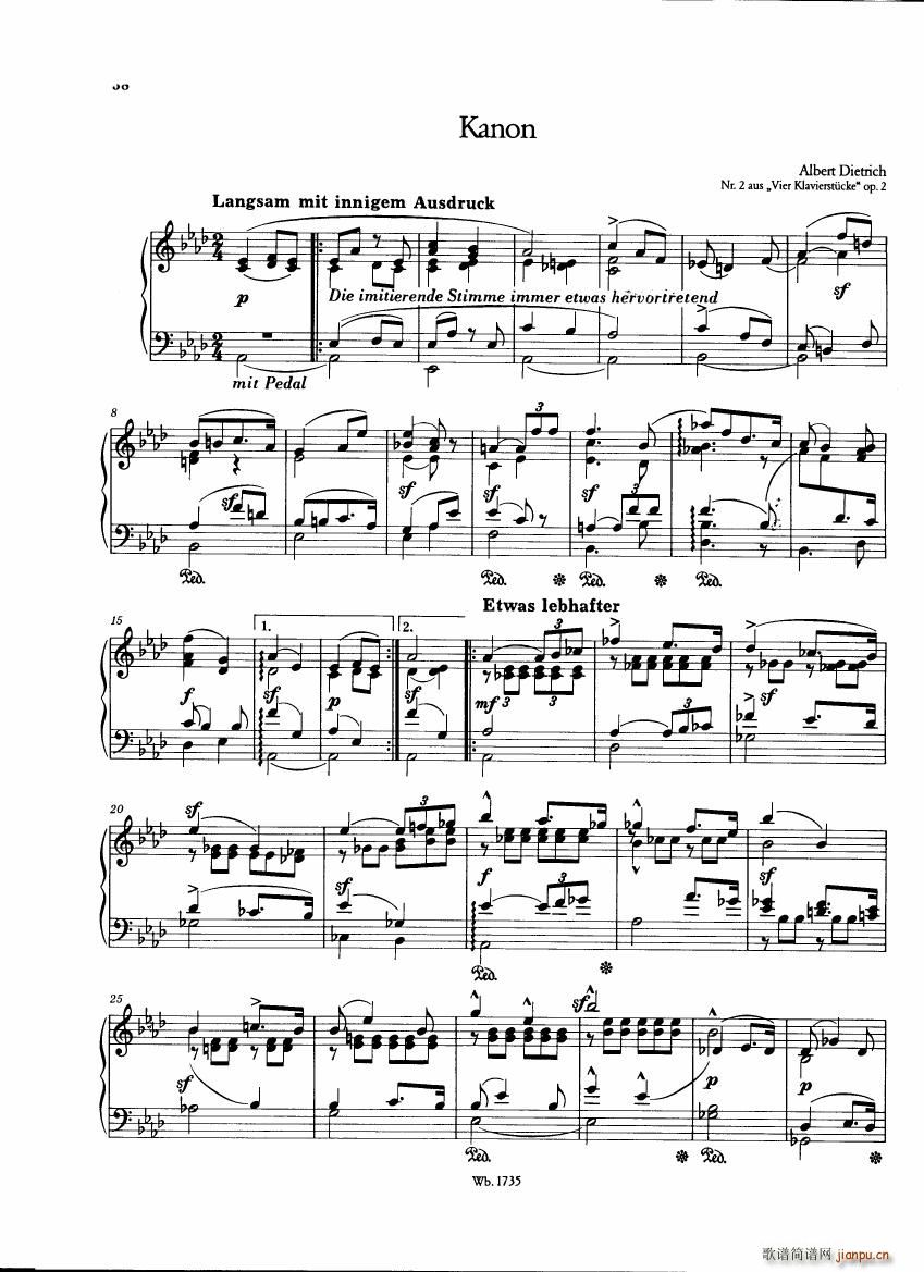 Brahms and his friends Anthology 2(钢琴谱)5