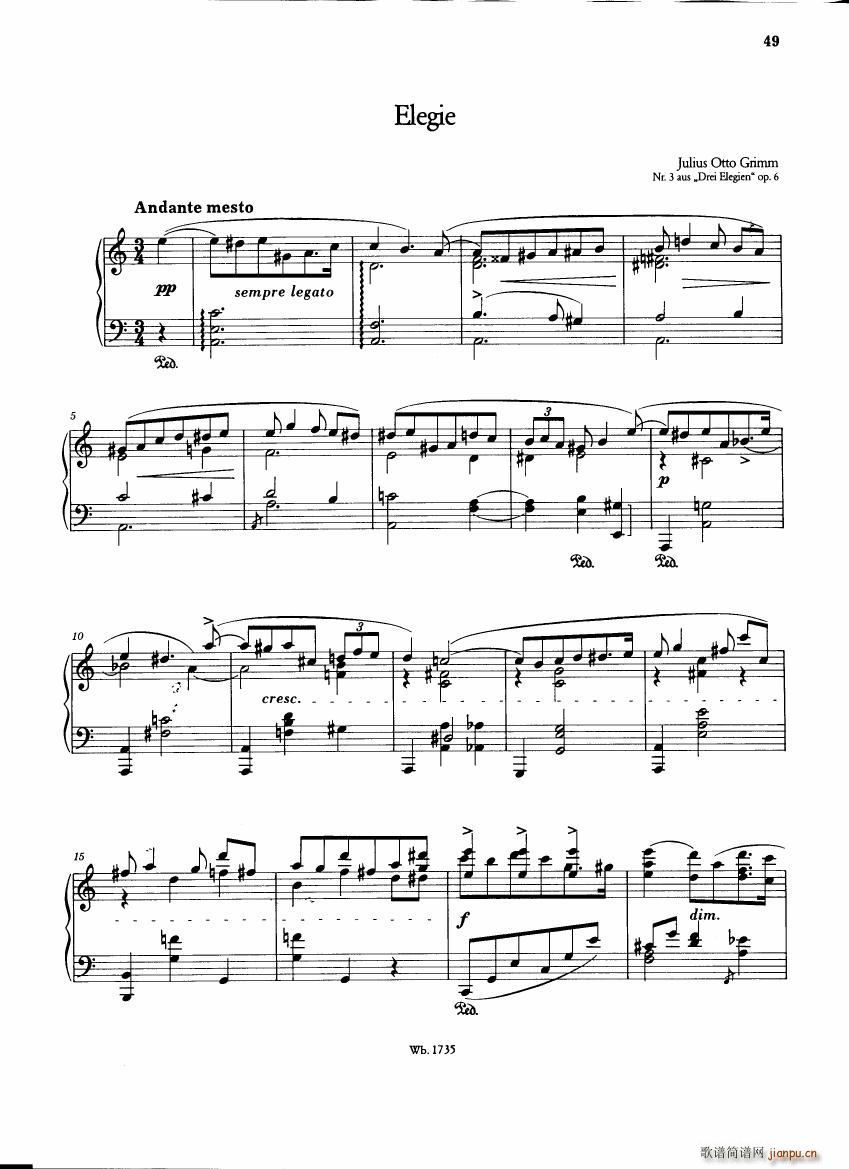 Brahms and his friends Anthology 2(钢琴谱)16