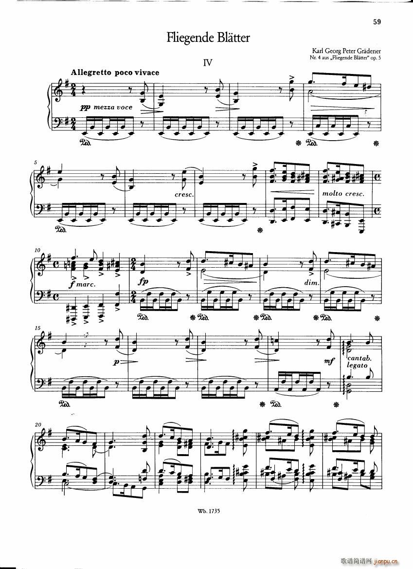 Brahms and his friends Anthology 2(钢琴谱)26