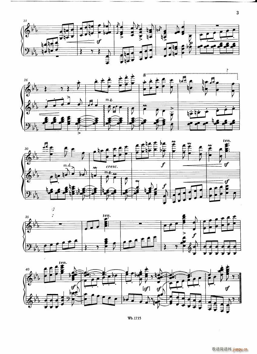 Brahms and his friends Anthology 1(钢琴谱)7