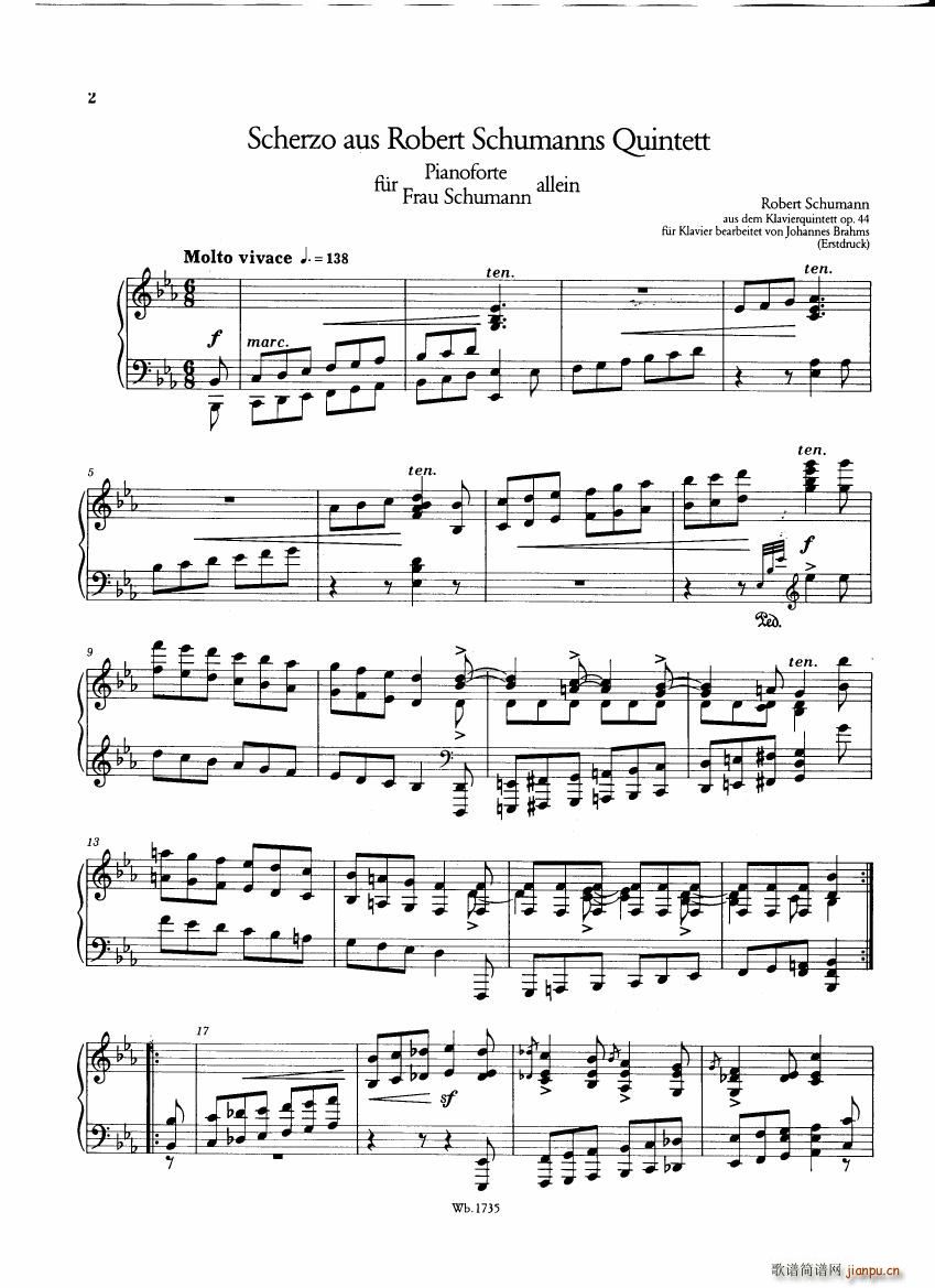 Brahms and his friends Anthology 1(钢琴谱)6