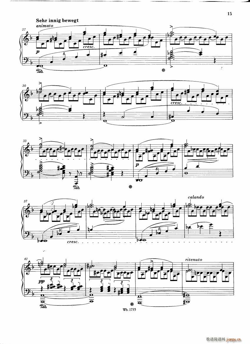 Brahms and his friends Anthology 1(钢琴谱)19