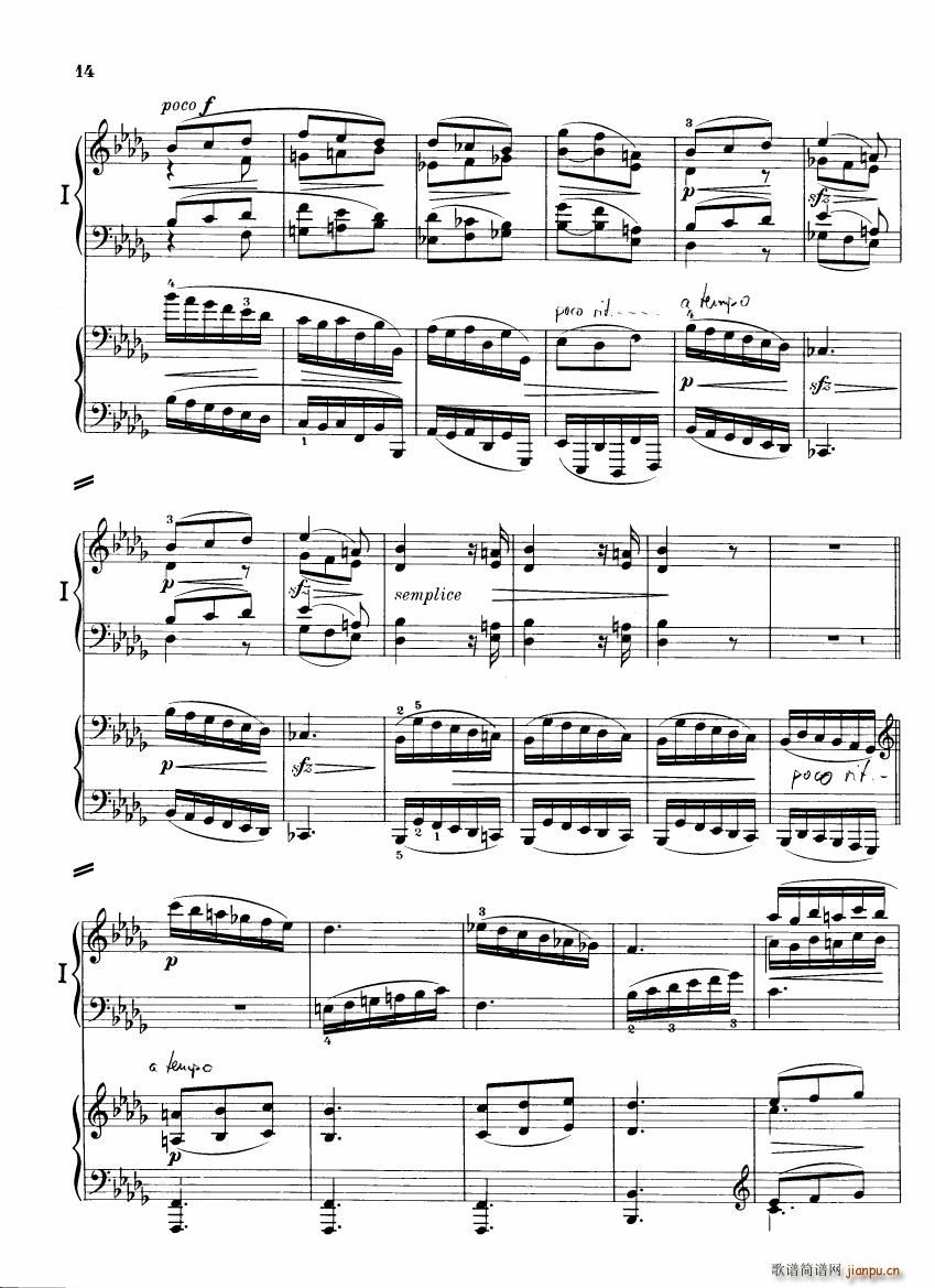 Brahms Variations on a theme by Haydn(钢琴谱)13